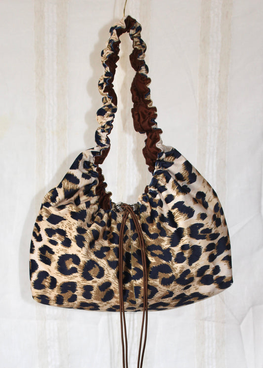 Brown leo bag