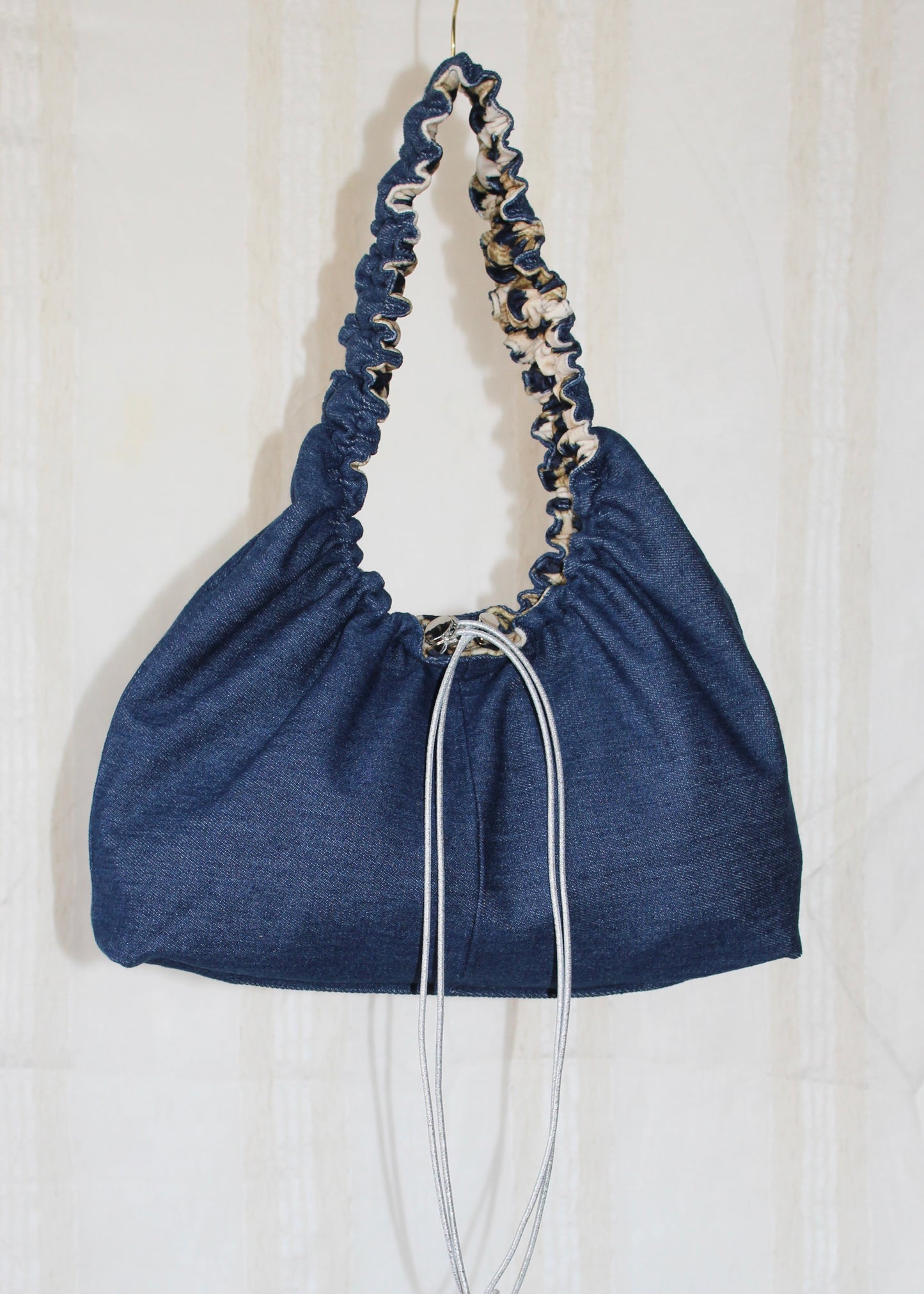 Denim leo bag