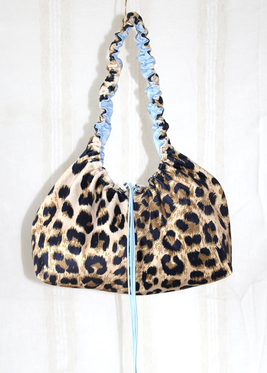 Light blue leo bag